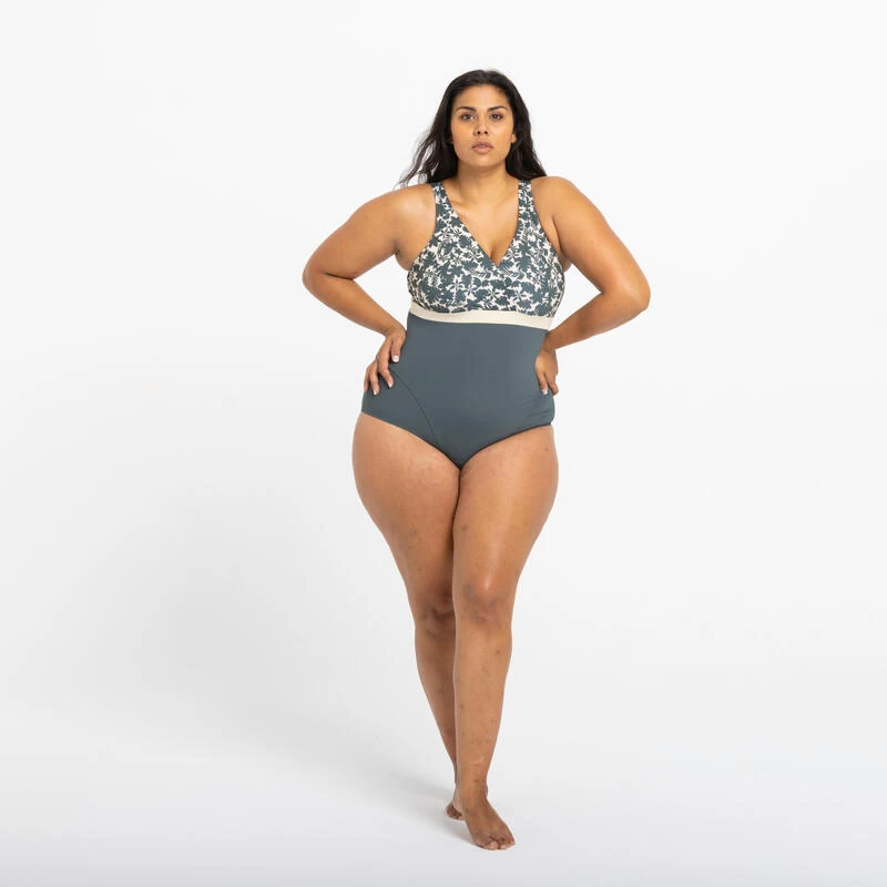 Maillot De Bain 1 Pièce Femme Mia Palm Beige Kaki. Bonnet D/E 4 Maillot De Bain 1 Pièce Femme Mia Palm Beige Kaki. Bonnet D/E – Image 4