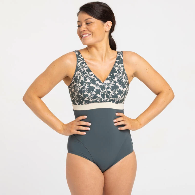 Maillot De Bain 1 Pièce Femme Mia Palm Beige Kaki. Bonnet D/E 5 Maillot De Bain 1 Pièce Femme Mia Palm Beige Kaki. Bonnet D/E – Image 5