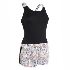 Maillot De Bain 1 Pièce Short Loose Aquafitness Femme Sofi Noir Daph Blanc -Aquasport Soldes maillot de bain 1 piece short loose aquafitness femme sofi noir daph blanc 7