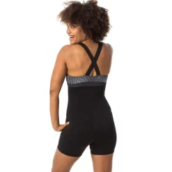Maillot De Bain 1 Pièce Shorty Aquagym-Aquabike Femme Elea Bul Noir Gris 7 Maillot De Bain 1 Pièce Shorty Aquagym-Aquabike Femme Elea Bul Noir Gris -Aquasport Soldes maillot de bain 1 piece shorty aquagym aquabike femme elea bul noir gris 2
