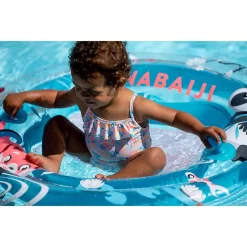 Maillot De Bain Bébé Fille Une Pièce Imprimé Avec Des Volants -Aquasport Soldes maillot de bain bebe fille une piece imprime avec des volants 4
