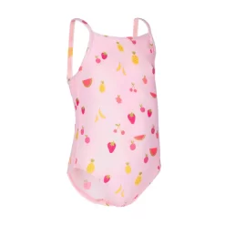 Maillot De Bain Bébé Fille Une Pièce Rose Avec Imprimé Fruits -Aquasport Soldes maillot de bain bebe fille une piece rose avec imprime fruits 2