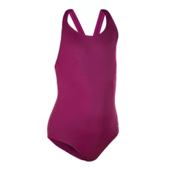 Maillot De Bain De Natation 1 Pièce Fille Basic Violet -Aquasport Soldes maillot de bain de natation 1 piece fille basic violet 3