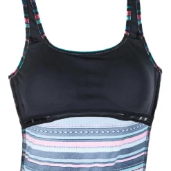 Maillot De Bain De Natation Femme 1 Pièce Heva Shorty Mexi Noir -Aquasport Soldes maillot de bain de natation 1 piece heva shorty mexi noir 4