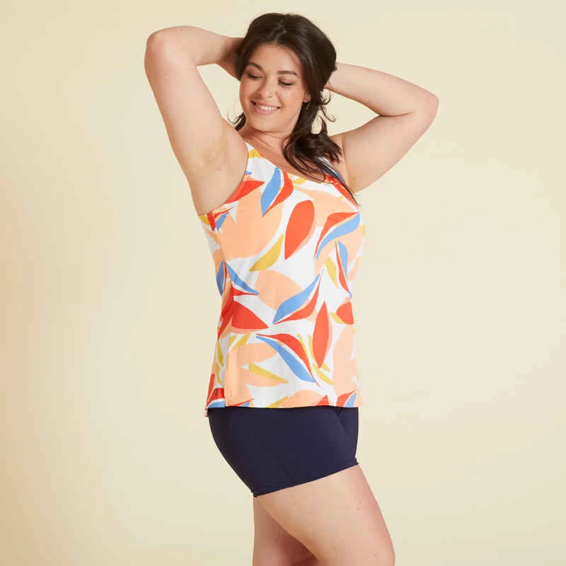 Maillot De Bain De Natation Femme 1 Pièce Tankini Shorty HEVA Lea Melon 6 Maillot De Bain De Natation Femme 1 Pièce Tankini Shorty HEVA Lea Melon – Image 6