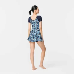 Maillot De Bain De Natation Femme Une Pièce Jupet Una Short Sleeve BLUE PRINT 14 Maillot De Bain De Natation Femme Une Pièce Jupet Una Short Sleeve BLUE PRINT -Aquasport Soldes maillot de bain de natation femme une piece jupet una short sleeve all lejo blue 4