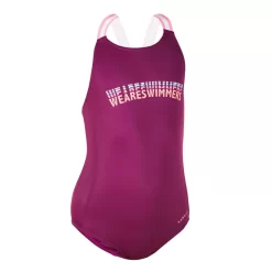 Maillot De Bain De Natation Fille 1 Pièce Vega+ Violet Wa Swimmers -Aquasport Soldes maillot de bain de natation fille 1 piece vega violet wa swimmers 4