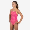 Maillot De Bain De Natation Une Pièce Fille Lexa Celo Rose Orange