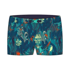 Maillot De Bain Natation Garçon - Boxer 100 Kibelt - All Yuka Turquoise -Aquasport Soldes maillot de bain natation garcon boxer 100 kibelt all yuka turquoise 5