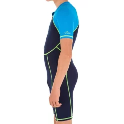 Combinaison Natation Garçon - Shorty Swim 100 - Bleu 9 Combinaison Natation Garçon - Shorty Swim 100 - Bleu -Aquasport Soldes maillot de bain natation garcon shortyswim 100 bleu 3
