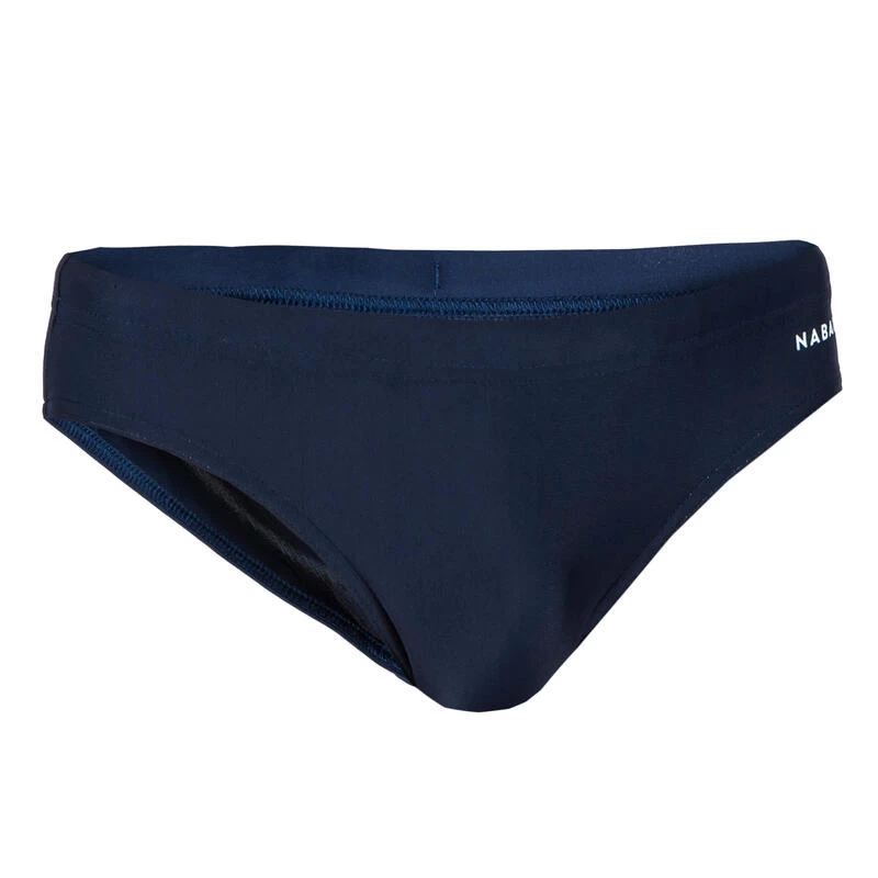 Maillot De Bain Natation Garçon - Slip 100 Basic - Bleu Marine 2 Maillot De Bain Natation Garçon - Slip 100 Basic - Bleu Marine – Image 2