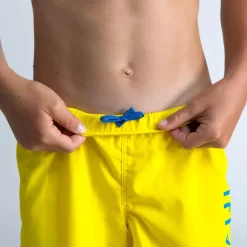 Maillot De Bain Natation Garçon - Swimshort 100 Basic - Jaune -Aquasport Soldes maillot de bain natation garcon swimshort 100 basic jaune 3