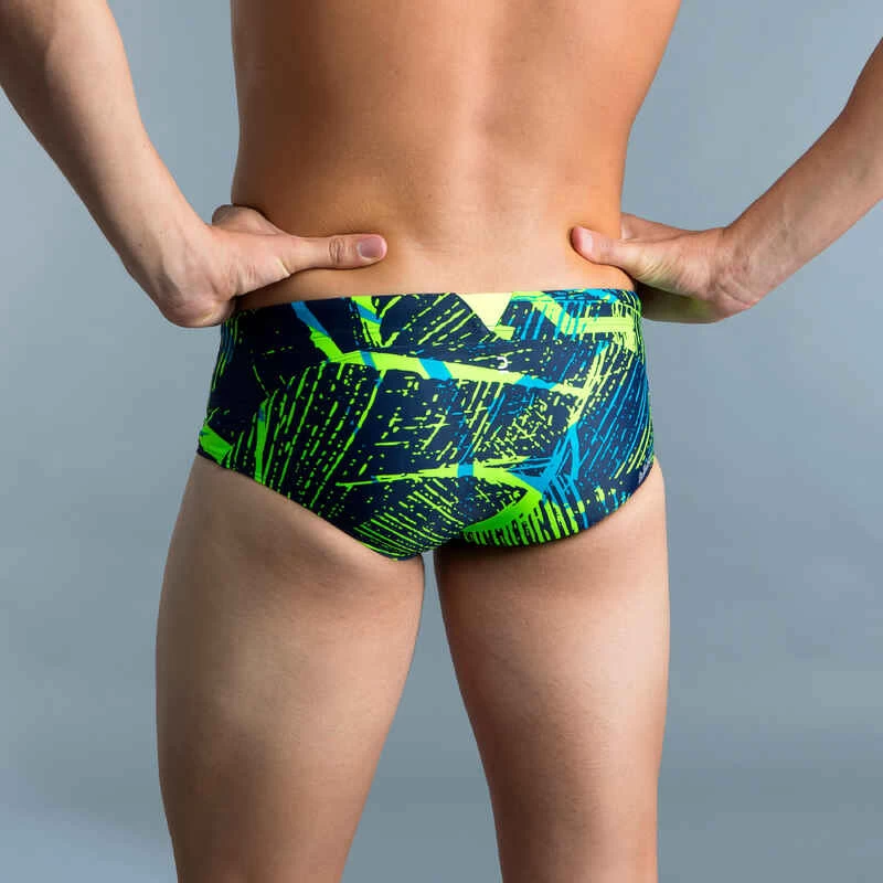 MAILLOT DE BAIN NATATION HOMME BANDEAU 900 KOLI VERT 5 MAILLOT DE BAIN NATATION HOMME BANDEAU 900 KOLI VERT – Image 5