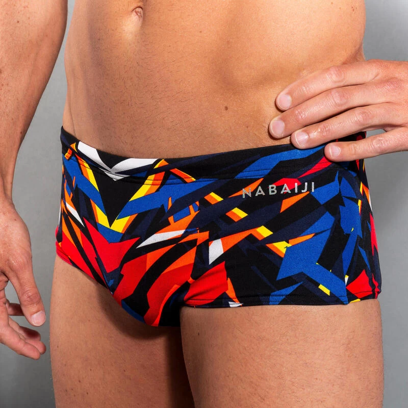 MAILLOT DE BAIN NATATION HOMME BANDEAU LARGE 900 KAL ROUGE 5 MAILLOT DE BAIN NATATION HOMME BANDEAU LARGE 900 KAL ROUGE – Image 5