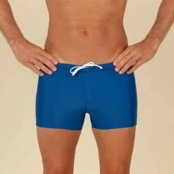 Maillot De Bain Natation Homme - Boxer 100 Basic - Bleu 8 Maillot De Bain Natation Homme - Boxer 100 Basic - Bleu -Aquasport Soldes maillot de bain natation homme boxer 100 basic bleu 3