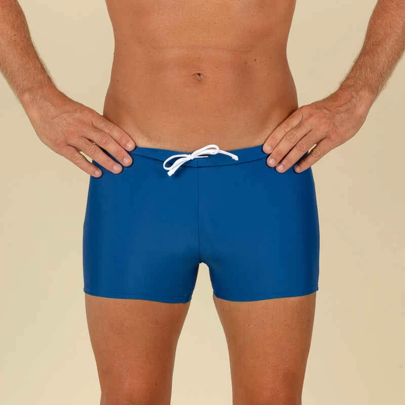 Maillot De Bain Natation Homme - Boxer 100 Basic - Bleu 4 Maillot De Bain Natation Homme - Boxer 100 Basic - Bleu – Image 4