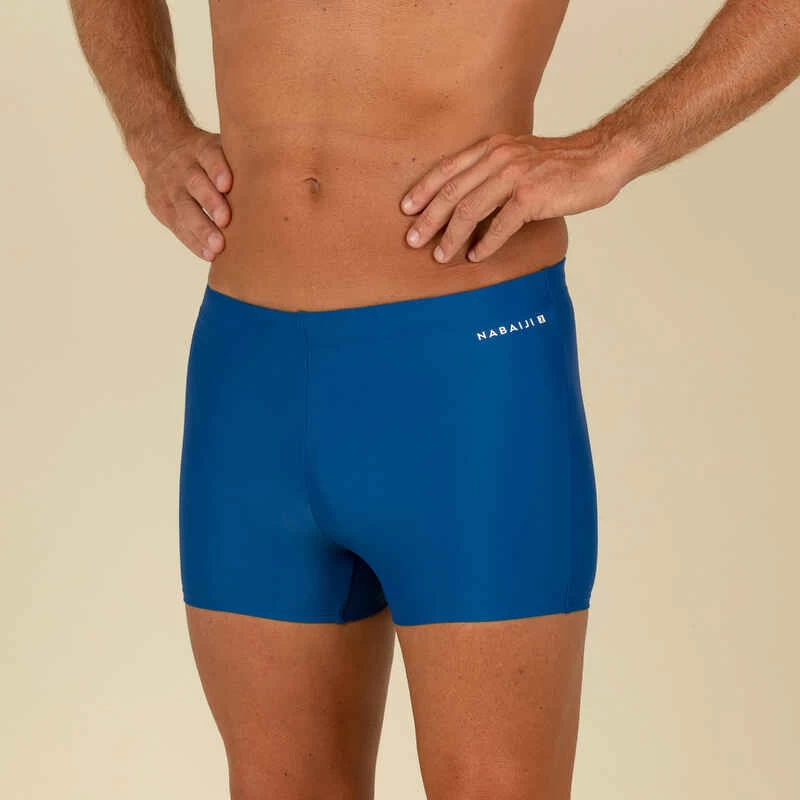 Maillot De Bain Natation Homme - Boxer 100 Basic - Bleu 1 Maillot De Bain Natation Homme - Boxer 100 Basic - Bleu