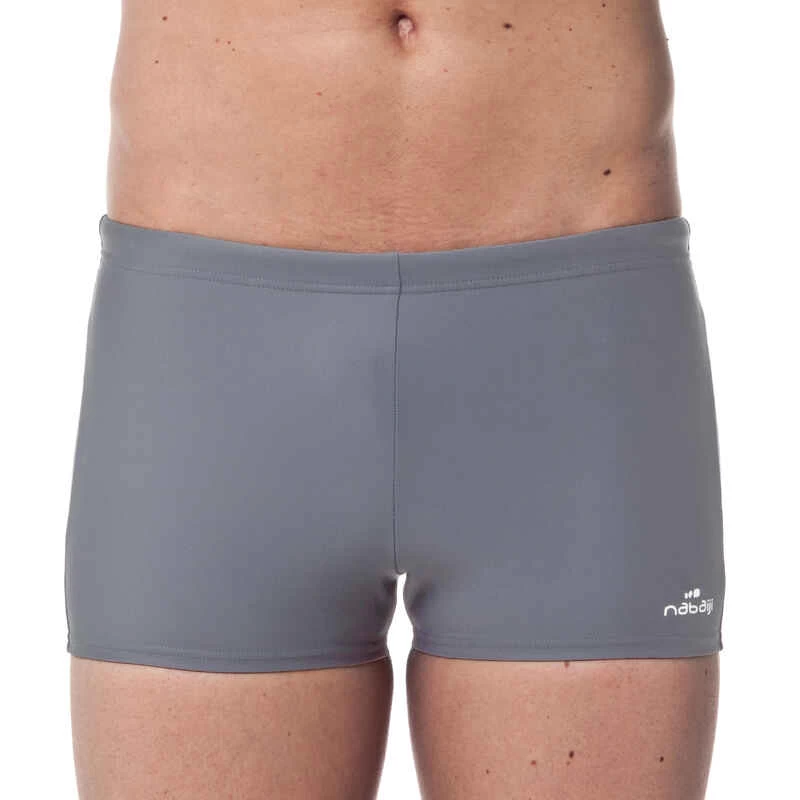 Maillot De Bain Natation Homme - Boxer 100 Basic - Gris 1 Maillot De Bain Natation Homme - Boxer 100 Basic - Gris