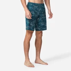 Short De Bain Natation Homme - Swimshort 100 Long - Bana Turquoise Bleu Marine -Aquasport Soldes maillot de bain natation homme swimshort 100 long tex kaki 8