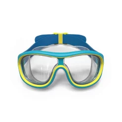 Masque De Piscine - Swimdow V2 Taille S Verres Clairs - Bleu -Aquasport Soldes masque de piscine swimdow v2 taille s verres clairs bleu 2