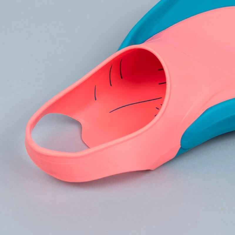 Palmes De Natation Tonifins 500 Bleu Corail 4 Palmes De Natation Tonifins 500 Bleu Corail – Image 4