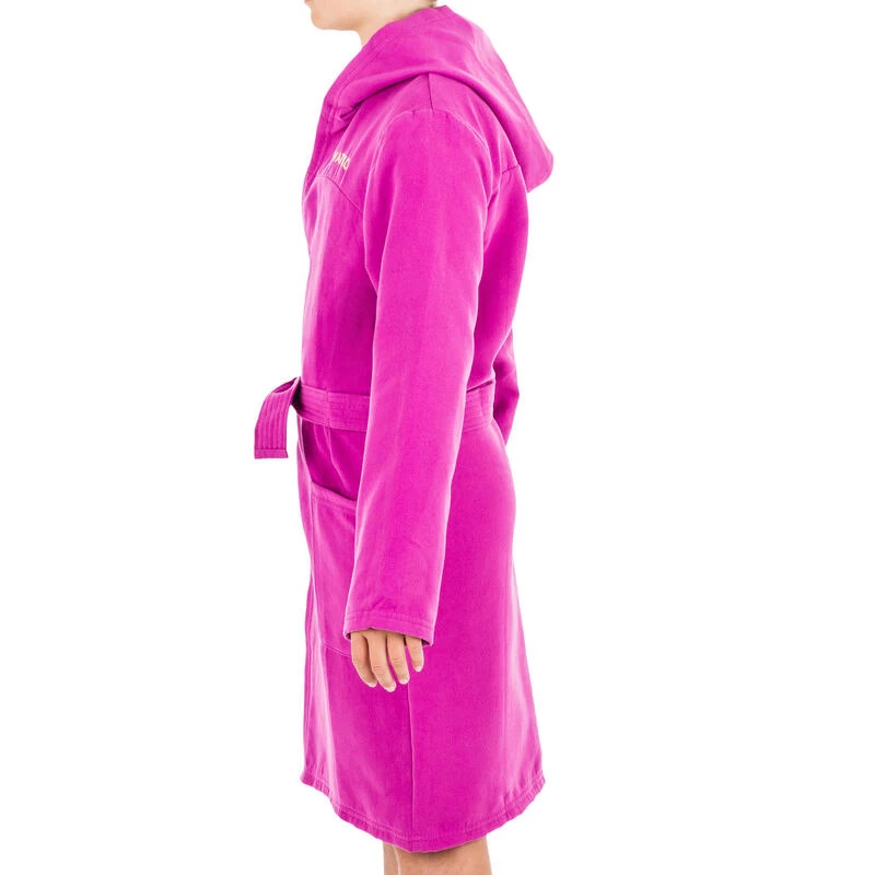 Peignoir De Bain Enfant Microfibre Compact Violet 3 Peignoir De Bain Enfant Microfibre Compact Violet – Image 3