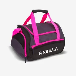 Sac De Natation 500 30L Rose Noir