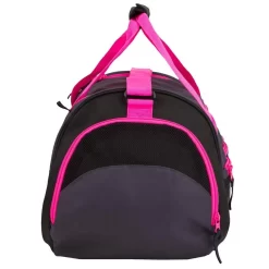 Sac De Natation 500 30L Rose Noir -Aquasport Soldes sac de natation 500 30l rose noir 3