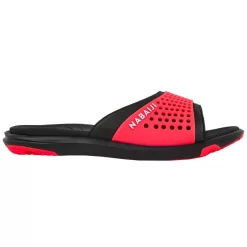 Sandale Claquette Piscine Femme SLAP900 Noir Corail -Aquasport Soldes sandale claquette piscine femme slap900 noir corail 3