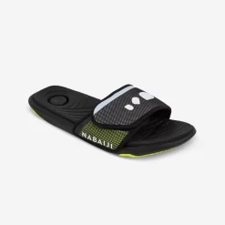 Sandale Claquette Piscine Homme SLAP 900 SOFT Noir Jaune 12 Sandale Claquette Piscine Homme SLAP 900 SOFT Noir Jaune -Aquasport Soldes sandale claquette piscine homme slap 900 soft noir jaune 5