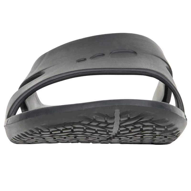 Sandale Claquette Piscine Homme SLAP 100 BASIC Gris 2 Sandale Claquette Piscine Homme SLAP 100 BASIC Gris – Image 2