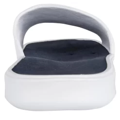 Sandales De Piscine Homme - Slap 500 - Blanc Bleu -Aquasport Soldes sandales de piscine homme slap 500 blanc bleu 5