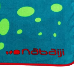 Serviette De Bain Bébé Imprimé Dragon Bleu Vert -Aquasport Soldes serviette de bain bebe imprime dragon bleu vert 2