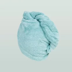 Serviette De Bain Microfibre Douce Pour Cheveux Vert Clair -Aquasport Soldes serviette de bain microfibre douce pour cheveux vert clair 2