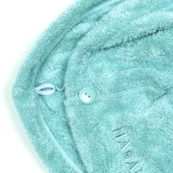 Serviette De Bain Microfibre Douce Pour Cheveux Vert Clair -Aquasport Soldes serviette de bain microfibre douce pour cheveux vert clair 4
