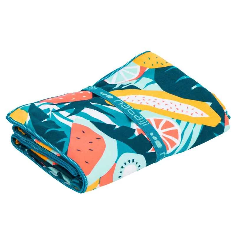 Serviette De Bain Microfibre Imprimé Taille XL 110 X 175 Cm 2 Serviette De Bain Microfibre Imprimé Taille XL 110 X 175 Cm – Image 2