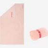 Serviette De Bain Microfibre Ultra Douce Rose Clair Taille L 80 X 130 Cm