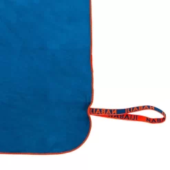 Serviette De Bain Microfibre Bleu Taille L 80 X 130 Cm -Aquasport Soldes serviette microfibre compacte bleu taille l 80 x 130 cm 2