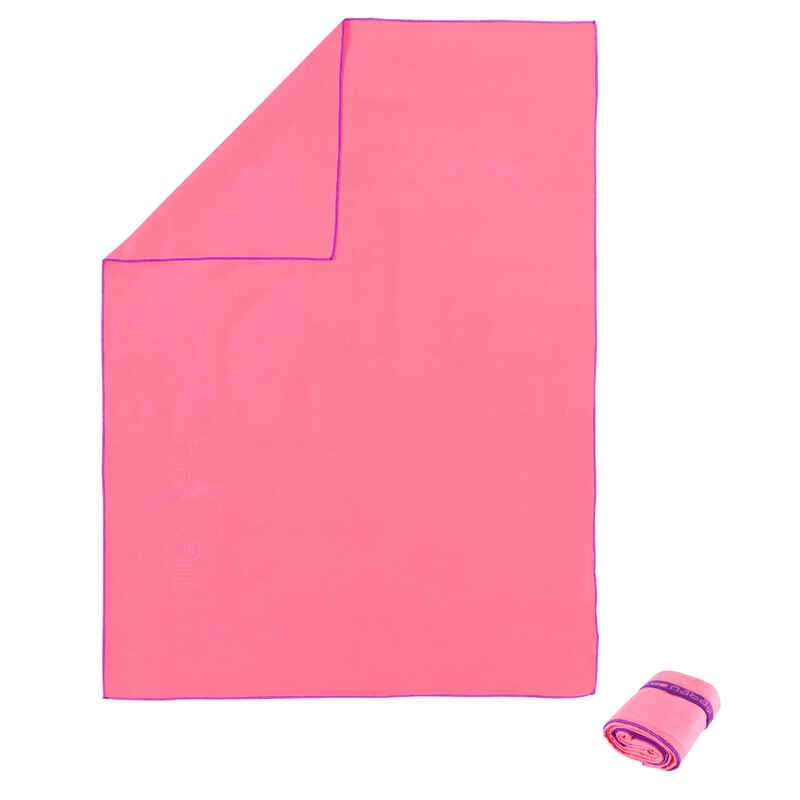 Serviette Microfibre Rose Ultra Compacte Taille M 65 X 90 Cm 1 Serviette Microfibre Rose Ultra Compacte Taille M 65 X 90 Cm