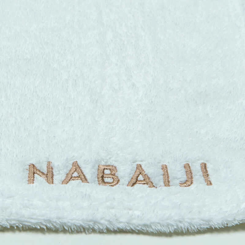 Serviette De Bain Microfibre Ultra Douce Blanc Taille L 80 X 130 Cm 4 Serviette De Bain Microfibre Ultra Douce Blanc Taille L 80 X 130 Cm – Image 4