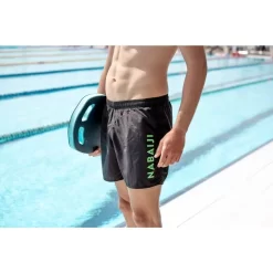 Short De Bain Natation Homme - Swimshort 100 Basic - Noir Vert 7 Short De Bain Natation Homme - Swimshort 100 Basic - Noir Vert -Aquasport Soldes short de bain natation homme swimshort 100 basic noir vert 2
