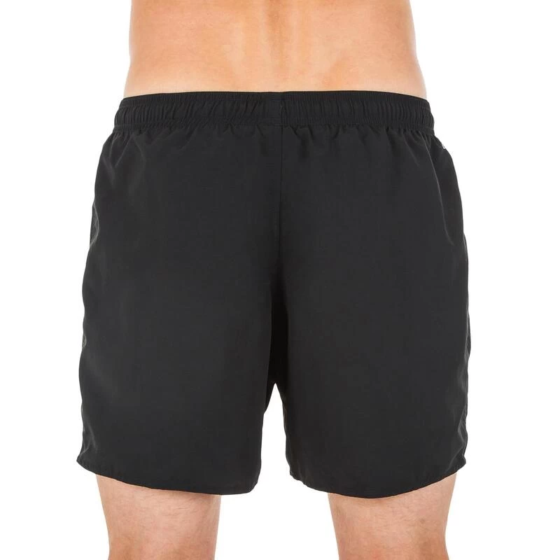 Short De Bain Natation Homme - Swimshort 100 Basic - Noir Vert 4 Short De Bain Natation Homme - Swimshort 100 Basic - Noir Vert – Image 4