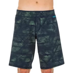 Short De Bain Natation Homme - Swimshort 100 Long - Tex Kaki