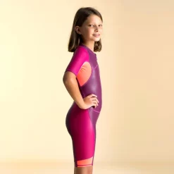 Shorty De Bain Fille Kloupi Violet Rose -Aquasport Soldes shorty de bain fille kloupi violet rose 2