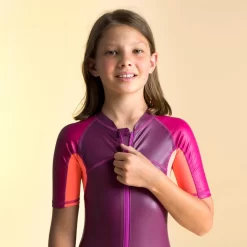 Shorty De Bain Fille Kloupi Violet Rose -Aquasport Soldes shorty de bain fille kloupi violet rose 3