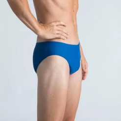 Slip De Bain Natation Homme - Slip 100 Basic - Bleu -Aquasport Soldes slip de bain natation homme slip 100 basic bleu 2