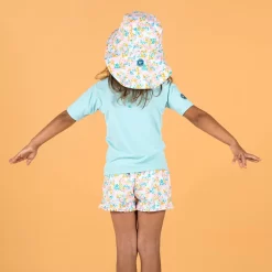 T-shirt Anti UV Bébé Manches Courtes Bleu Clair 12 T-shirt Anti UV Bébé Manches Courtes Bleu Clair -Aquasport Soldes t shirt anti uv bebe manches courtes bleu clair 2