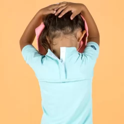 T-shirt Anti UV Bébé Manches Courtes Bleu Clair 15 T-shirt Anti UV Bébé Manches Courtes Bleu Clair -Aquasport Soldes t shirt anti uv bebe manches courtes bleu clair 5