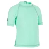 T-shirt Anti UV Bébé Manches Courtes Vert Clair