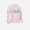T-shirt Anti UV Bébé Manches Longues Rose